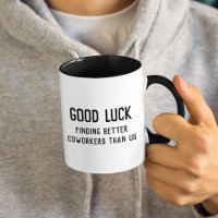 Good Luck Fun Humour Goodbye Coworker Colleague