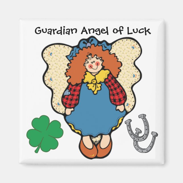 Good Luck Guardian Angel by SRF Magnet (Front)