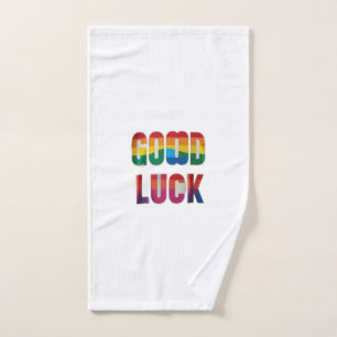 GOOD LUCK HAND TOWEL