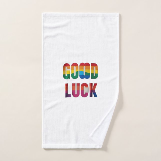 GOOD LUCK HAND TOWEL (Hand Towel)
