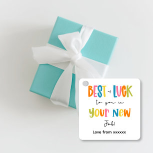 good luck in new job - Best of Luck in Your New Favour Tags