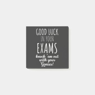 good Luck in your exams Post-it Notes