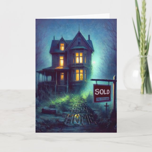 Good Luck in Your New Home Card (Front)