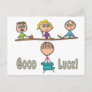 Good Luck Interview Postcard