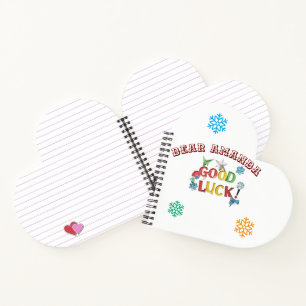 Good Luck Journal – Personalised Gift Notebook