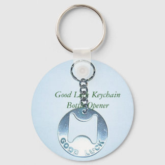Good Luck Keychain Bottle Opener