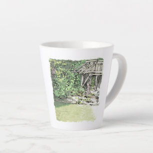 Good luck latte mug