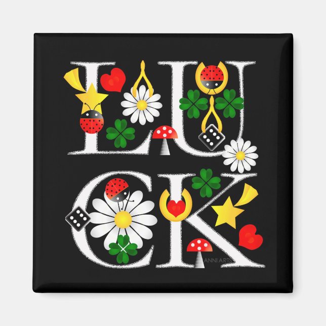 Good Luck Magnet (Front)