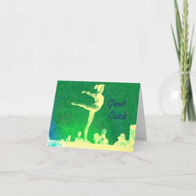 Good Luck Note Card (Front)