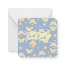 Good Luck Note Card: