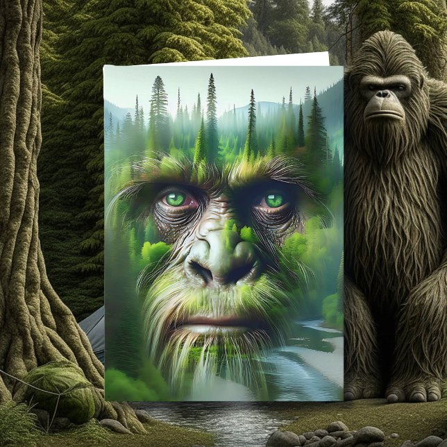 Good Luck on your Bigfoot Hunt Card (Creator Uploaded)