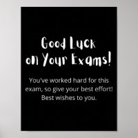 Good Luck on Your Exams!