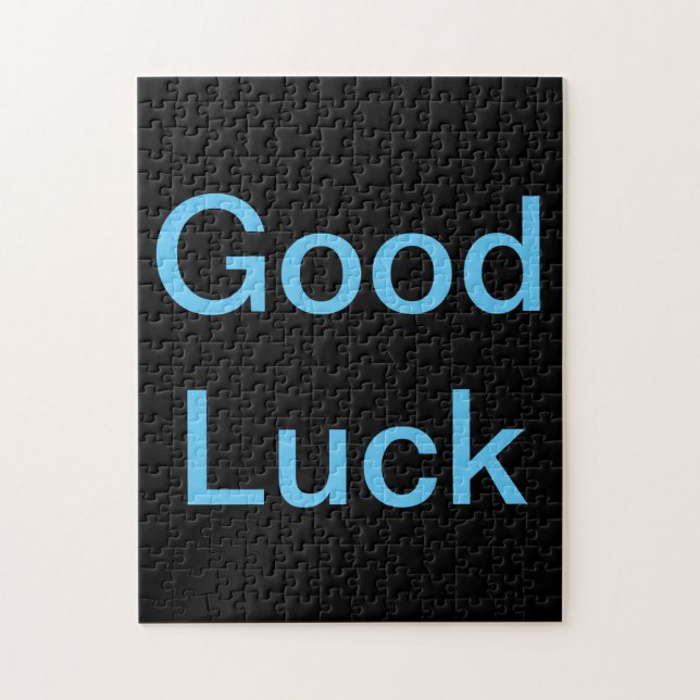 Good Luck or Your Words Puzzle (Vertical)