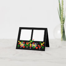 Good Luck Photo Greeting Card/Env Card