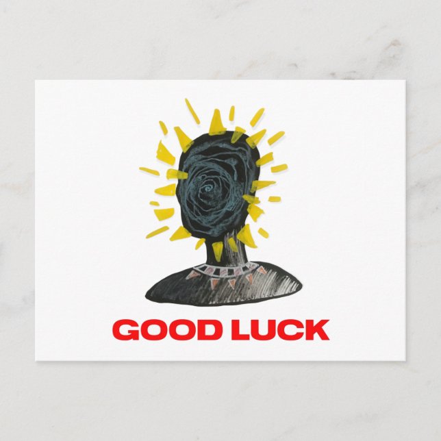 Good Luck Postcard (Front)