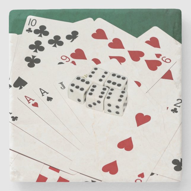 Good Luck To You Stone Coaster (Front)