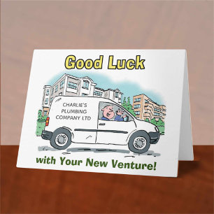 Good Luck with New Business Venture Card