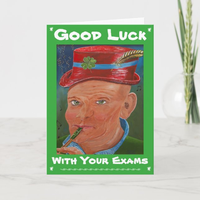 Good Luck With Your Exams Card (Front)
