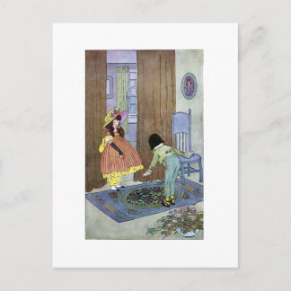 Good manners postcard