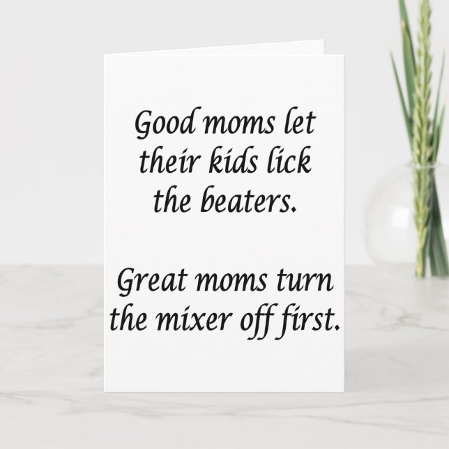 Good Moms Card (Front)