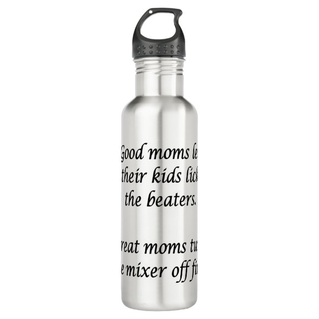 Good Moms Great Moms  710 Ml Water Bottle (Front)