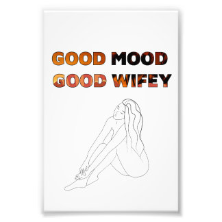 Good Mood Good Wifey Printable Wall art
