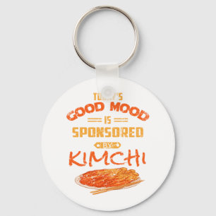 Good Mood Sponsored By Kimchi Funny Korean Food K- Key Ring