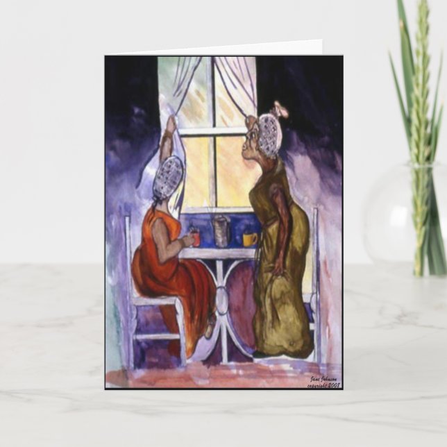 good mornin' sistah holiday card (Front)