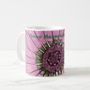 Good Morning Beautiful!! Flower Coffee Mug