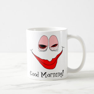 Good morning bloodshot eyes coffee mug
