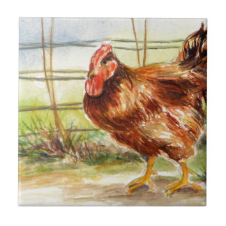 Good Morning by Julie Lemons.jpg Ceramic Tile