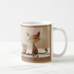 Good Morning Coffee Cat Mug