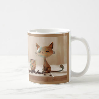 Good Morning Coffee Cat Mug