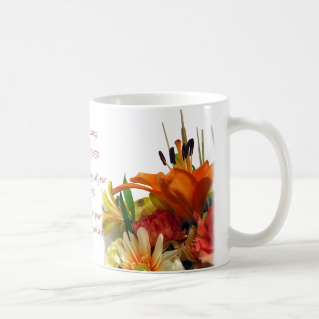 good morning coffee mug (Right)