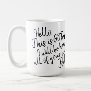 Good morning coffee mug