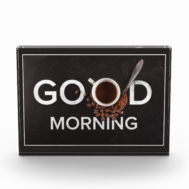 Good Morning Coffee photo block (Front)