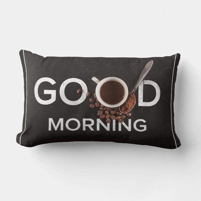 Good Morning Coffee pillows (Front)
