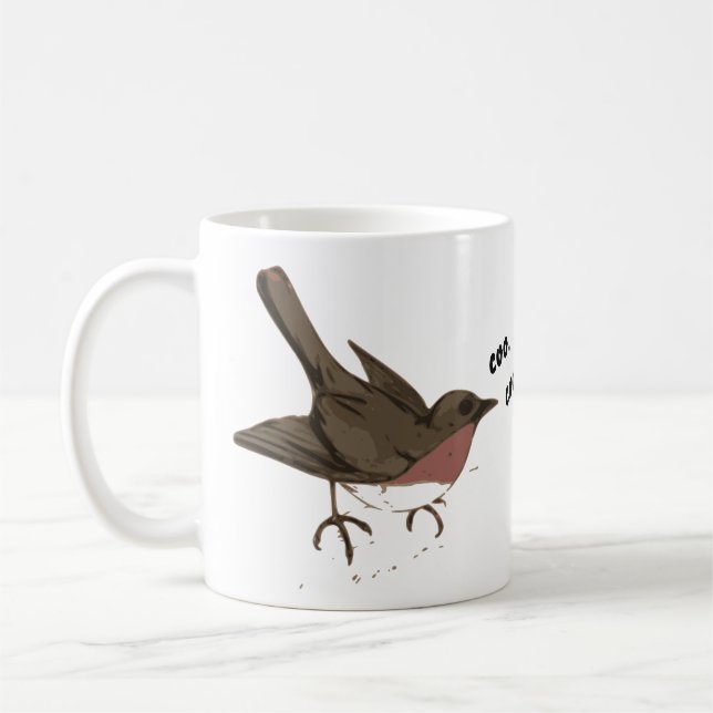 Good Morning Cuckoo Bird!! Coffee Mug (Left)
