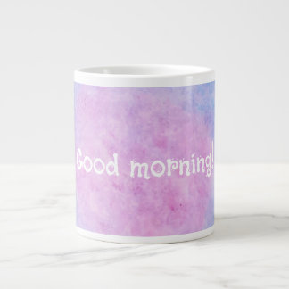 Good Morning! | Dreamy Clouds Kids Art Jumbo Mug