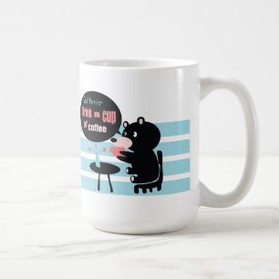 Good morning drink a cup of coffee