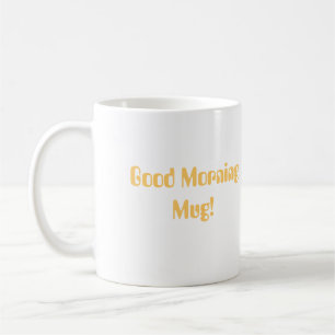 Good Morning Egret Sunrise Mug