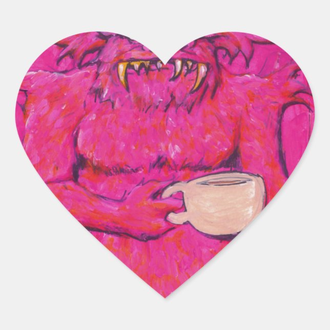 Good Morning! Heart Sticker (Front)