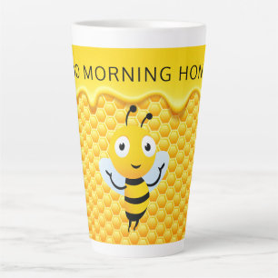 Good Morning Honey! Personalize Latte Mug