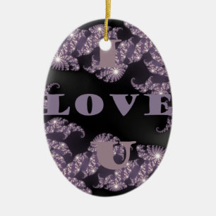 Good Morning I Love You.png Ceramic Ornament
