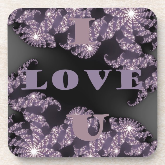 Good Morning I Love You.png Coaster (Front)