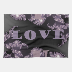 Good Morning I Love You.png Tea Towel
