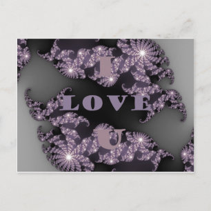 Good Morning I Love You Postcard