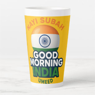 Good Morning India, Nayi Subah, Umeed Latte Mug