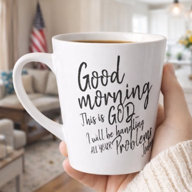 Good morning latte mug (Creator Uploaded)