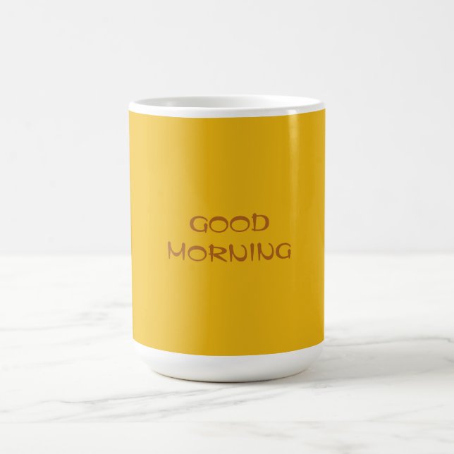 "Good Morning" Mug (Center)
